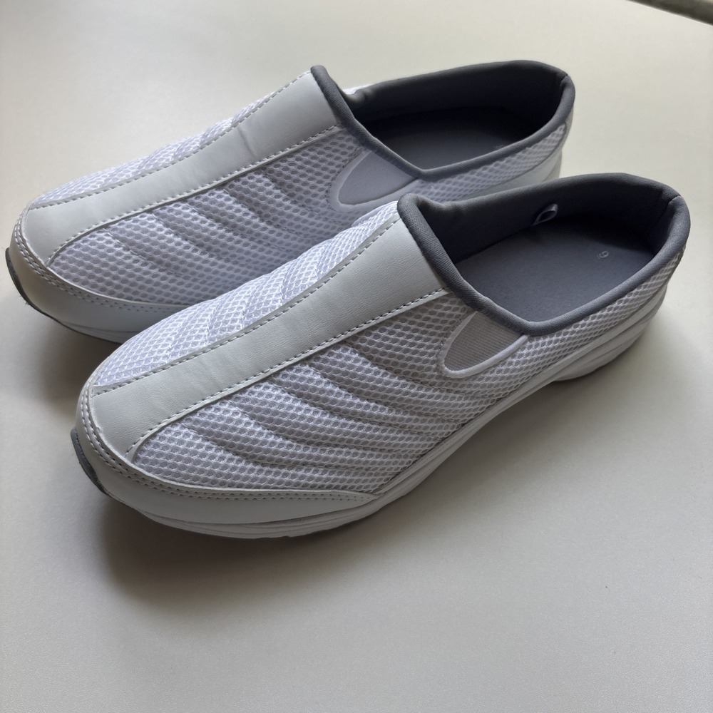 Women Casual Shoes Comfort Shoes Mesh Breathable Backless Mule Shoes Sneakers/ 9